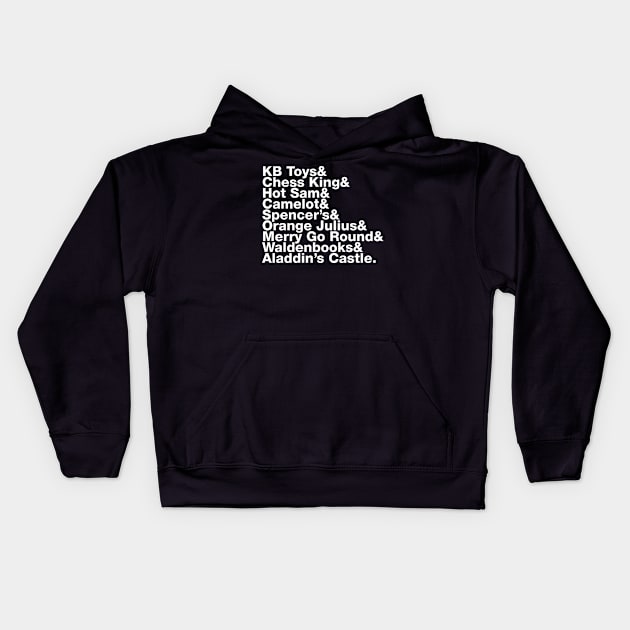 80s Mallrat: Experimental Jetset Kids Hoodie by HustlerofCultures